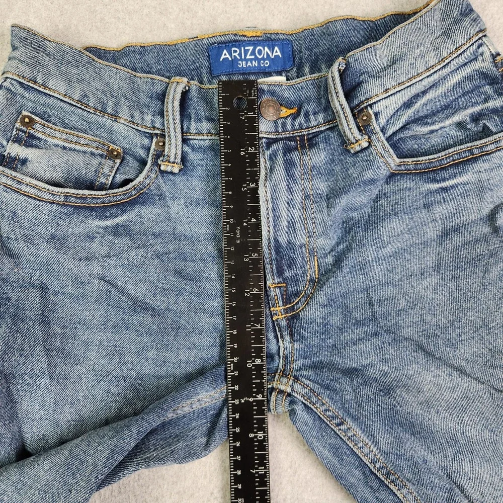 Arizona Jeans Mens 30x29 Blue Denim Medium Wash Stretch Streetwear Flex Skinny